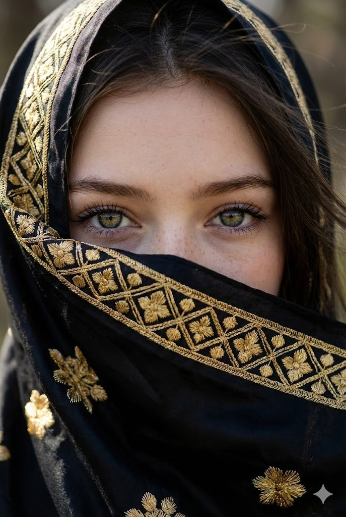 Cinematic Hazel Eyes Close-up