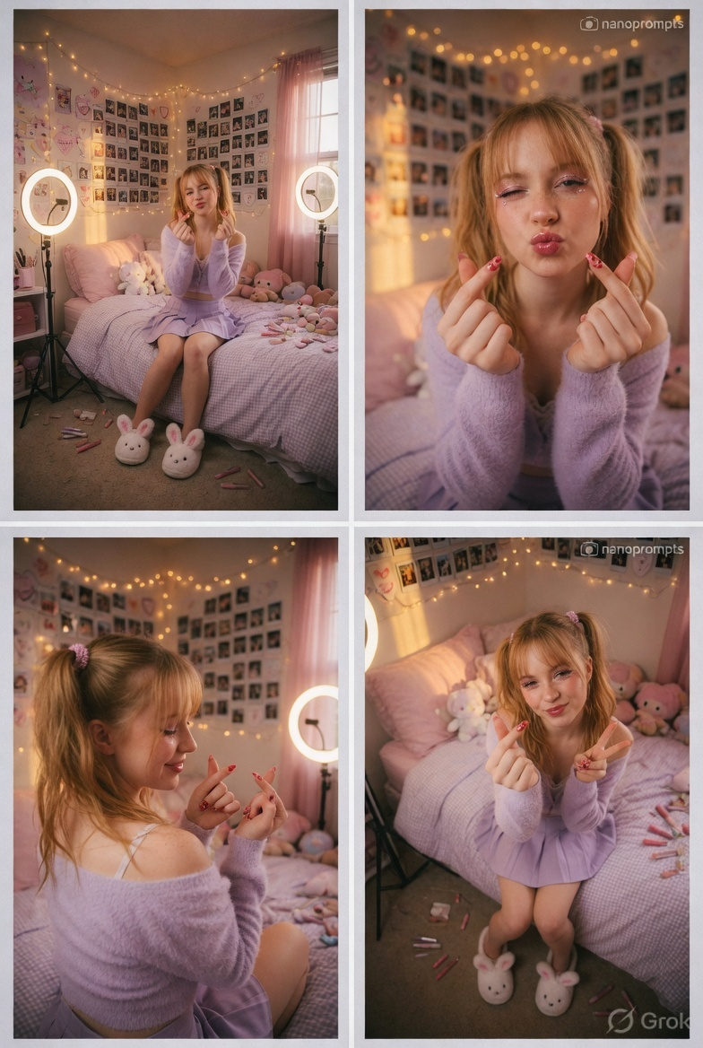 prompt seen Cinematic Multi-Angle Grid ai photo