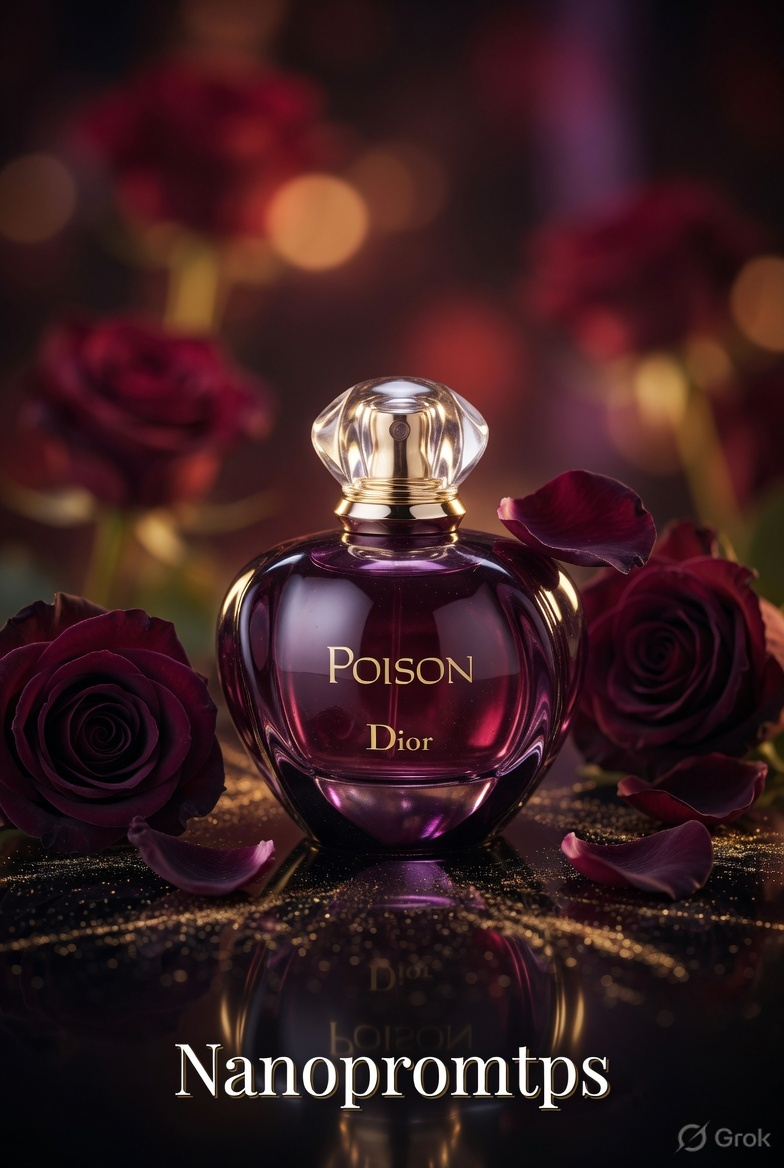 Dior Poison Purple Roses Luxury