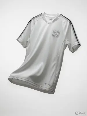 prompt seen Football Jersey Lookbook ai photo