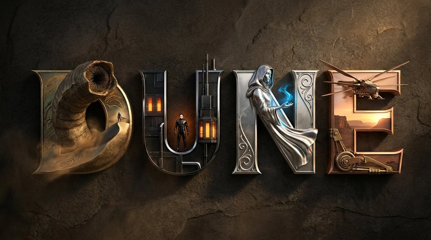 prompt seen Premium AI Prompt: Create A High-quality 3d Metallic Typography ai photo 2
