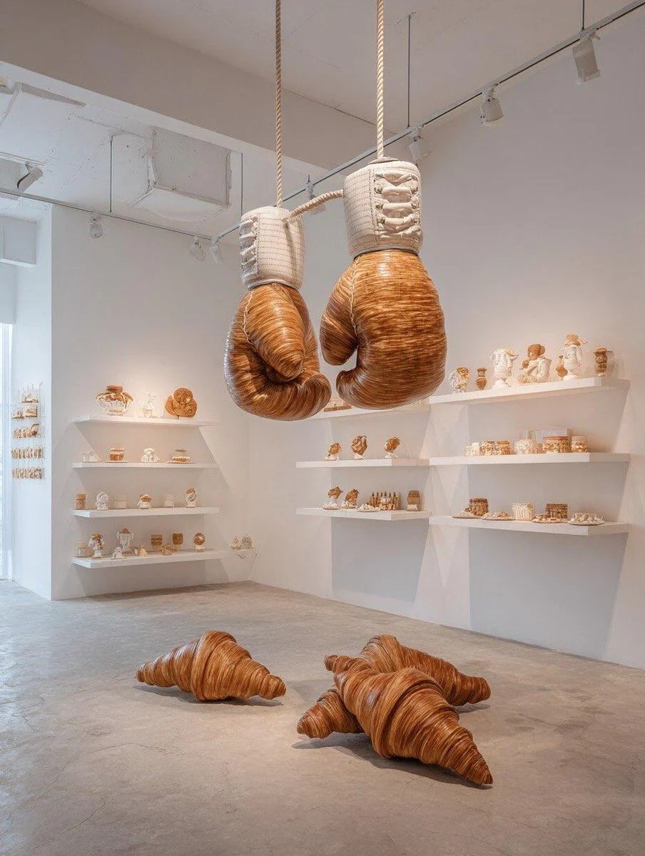 prompt seen Premium AI Prompt: Hyper-realistic Golden Flaky Croissant Pastry gemini ai photo