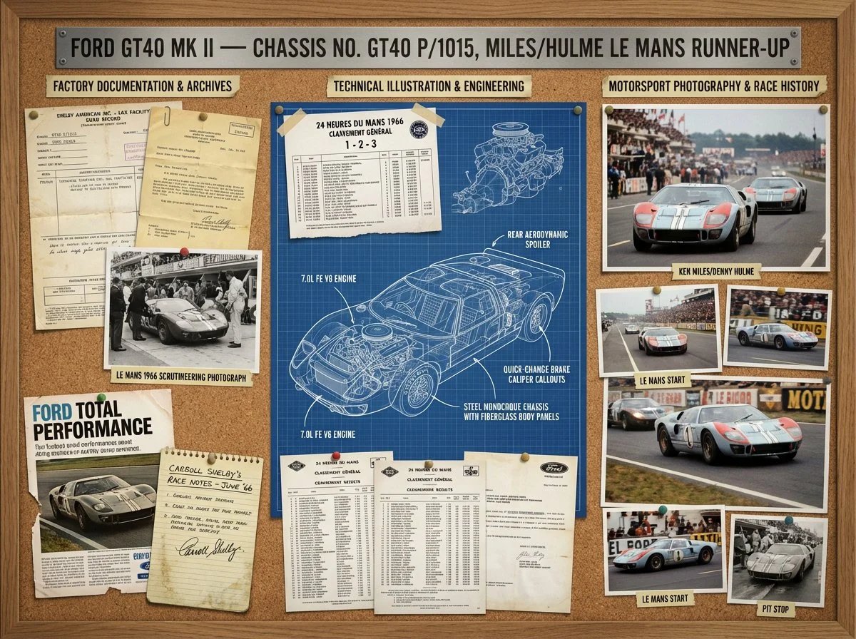 prompt seen Premium AI Prompt: A Marque Historians Documentation Board ai photo 2