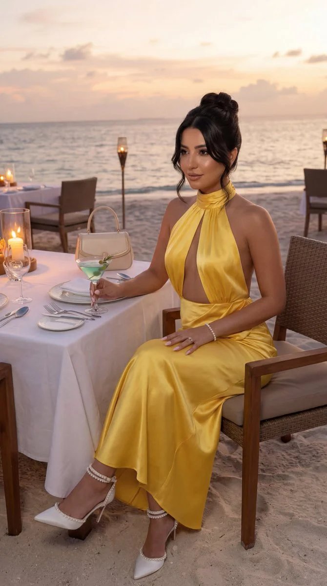 prompt seen Premium AI Prompt: Natural Luxury Evening Lighting ai photo 2