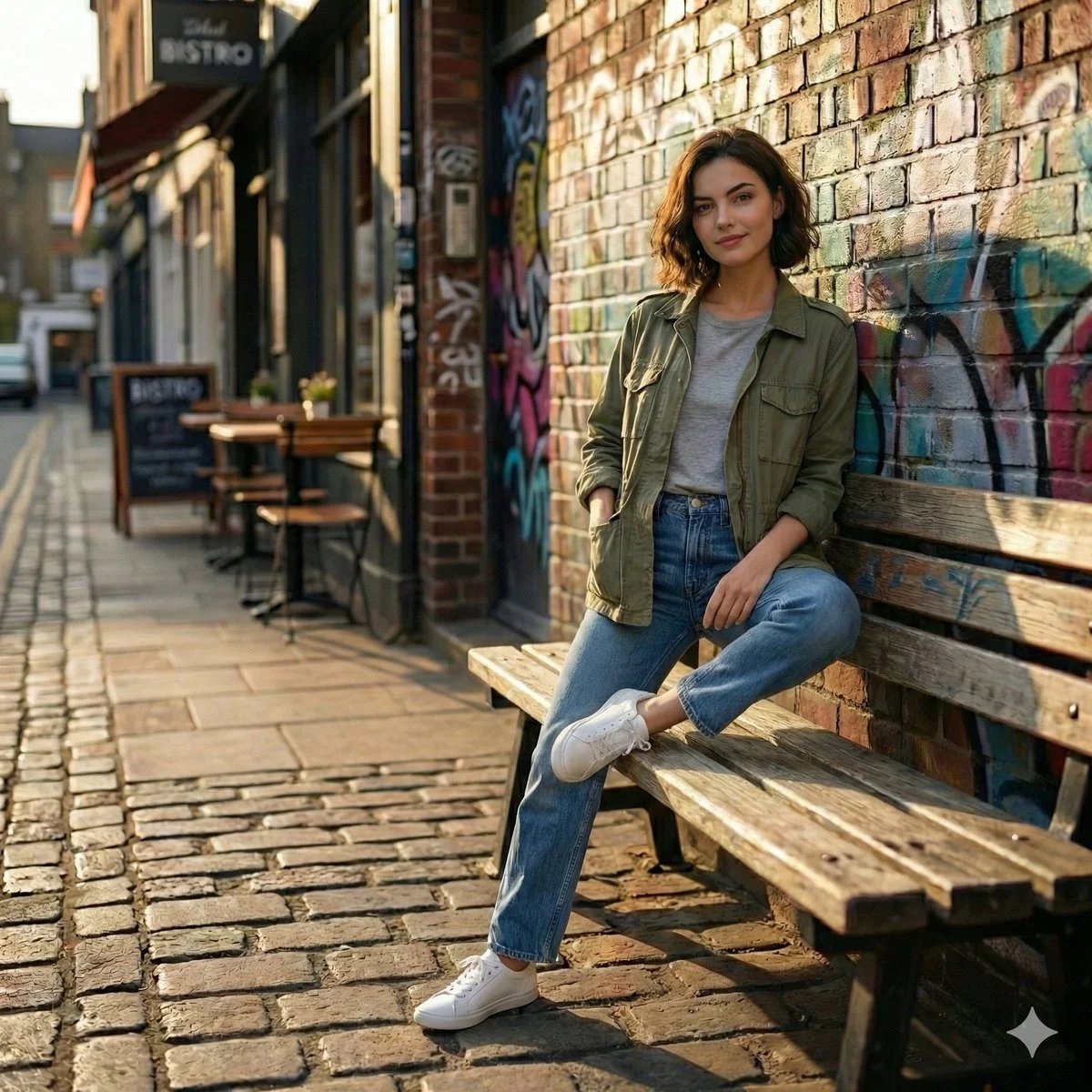 prompt seen Premium AI Prompt: Cinematic Realistic Street Scene ai photo 2