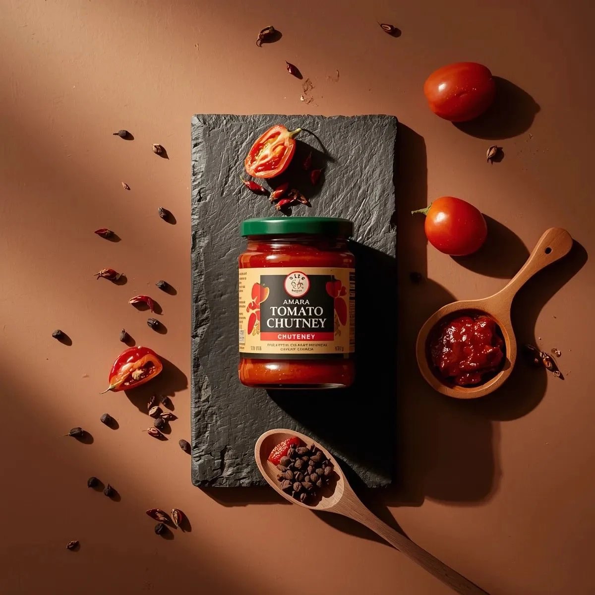 prompt seen Premium AI Prompt: Top-down Premium Food Photography ai photo 3