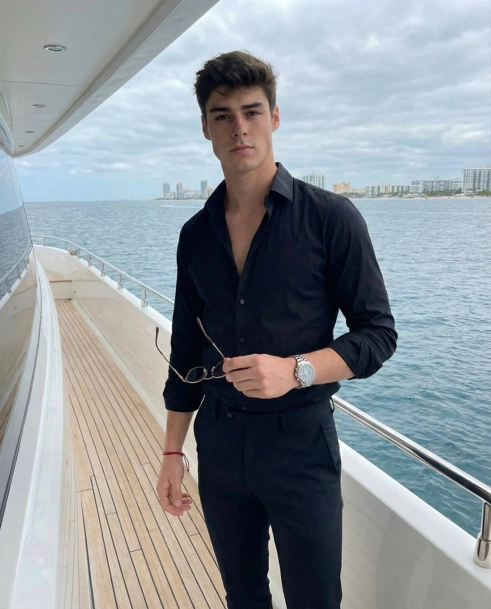 prompt seen Premium AI Prompt: Long-sleeve Button-up Shirt gemini ai photo