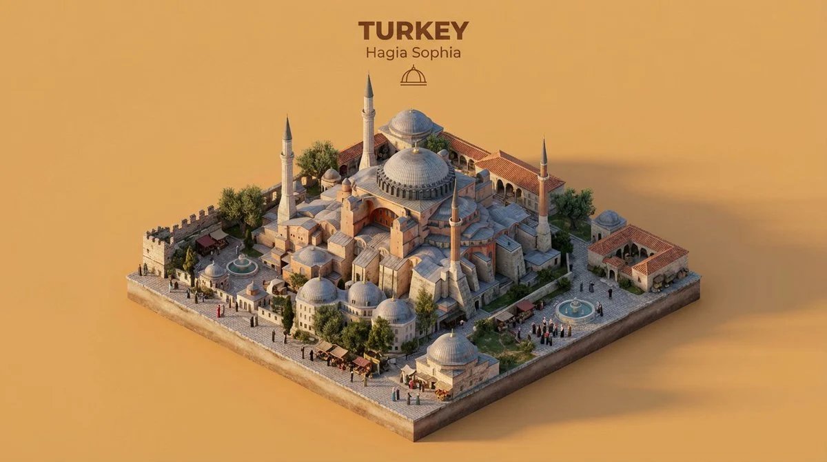 prompt seen Premium AI Prompt: Create An Isometric Miniature 3d Diorama ai photo 2