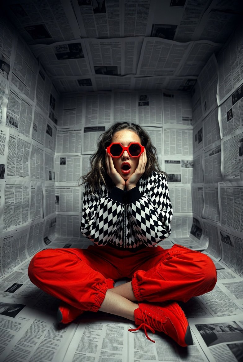 prompt seen Premium AI Prompt: Hyper-realistic Editorial Photo Shot At Eye ai photo 4