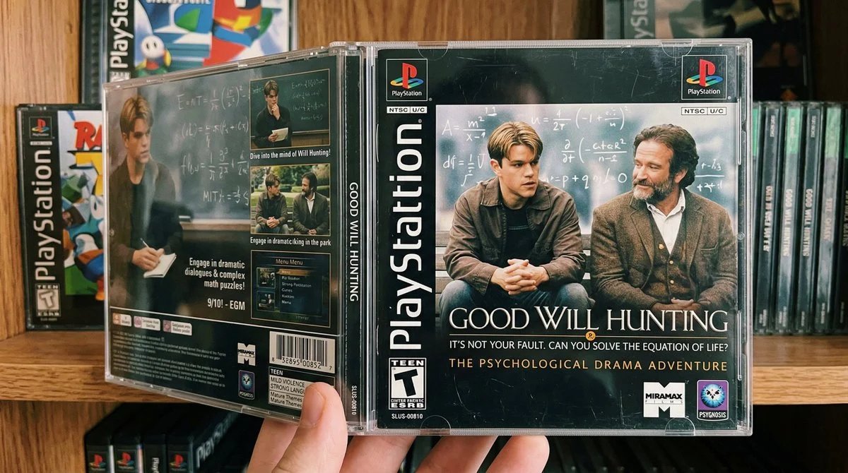 prompt seen Premium AI Prompt: Playstation 1 Game Case ai photo 3