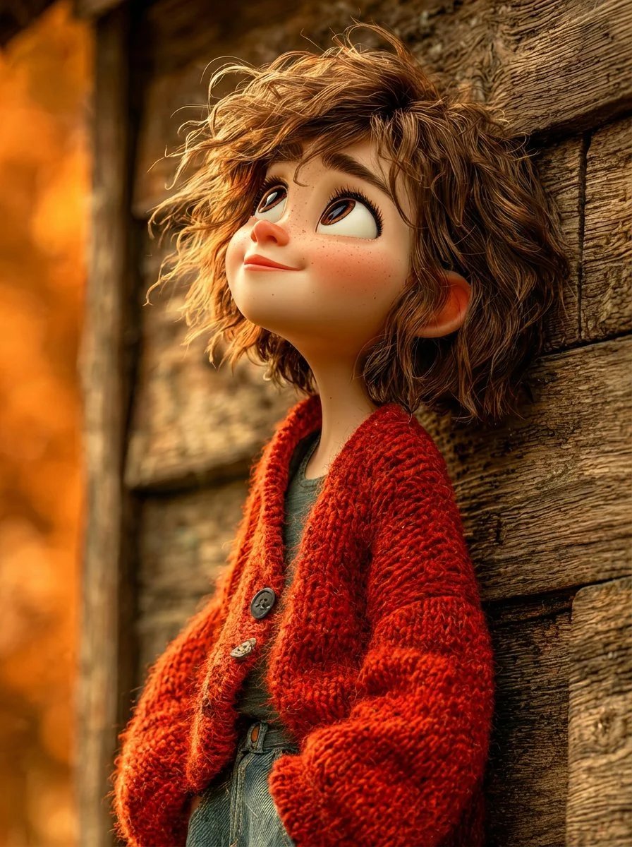 prompt seen Premium AI Prompt: 1. A Stylized 3d Animated Girl ai photo 2