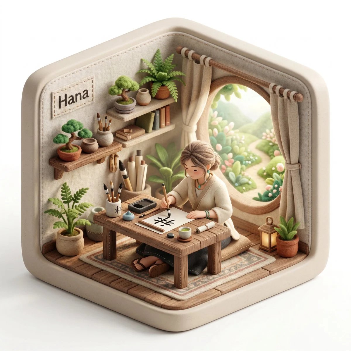 prompt seen Premium AI Prompt: Create A 3d Isometric Diorama Illustration gemini ai photo