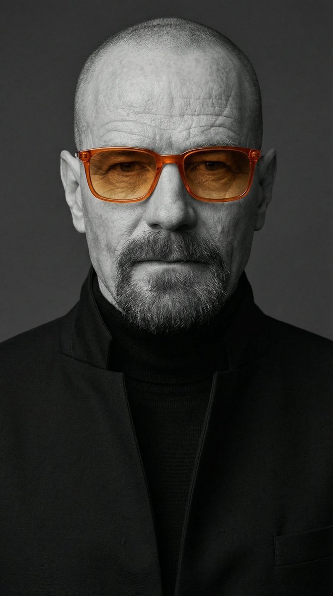 prompt seen Premium AI Prompt: A Studio- Close-up Editorial Portrait gemini ai photo