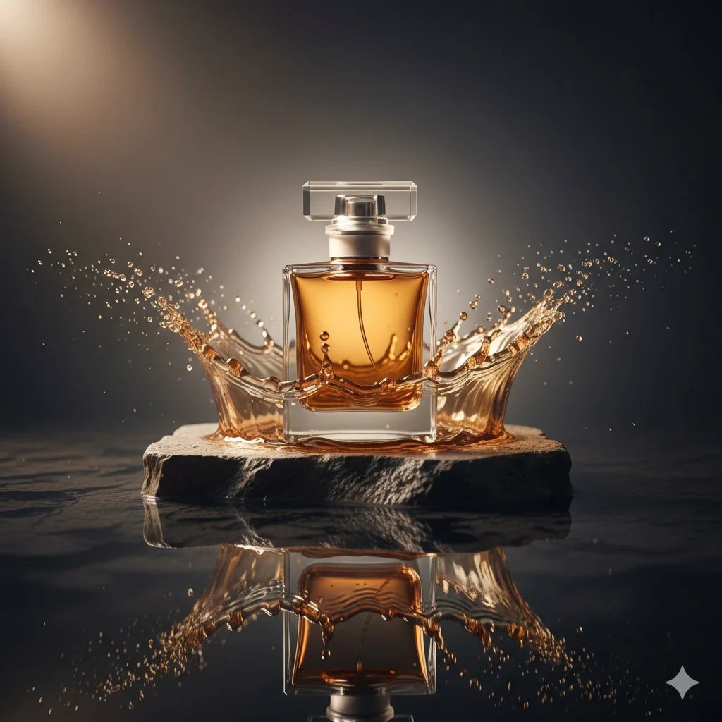 prompt seen Premium AI Prompt: Ribbed Translucent Photorealistic Cinematic Product ai photo 3