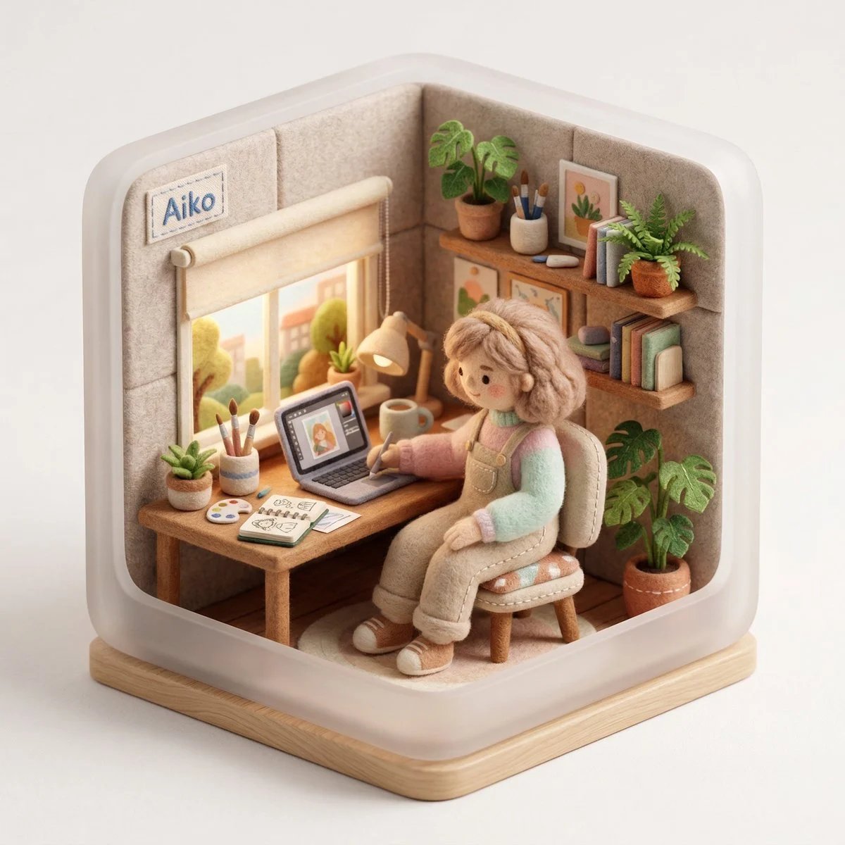 prompt seen Premium AI Prompt: Create A 3d Isometric Diorama Illustration ai photo 4