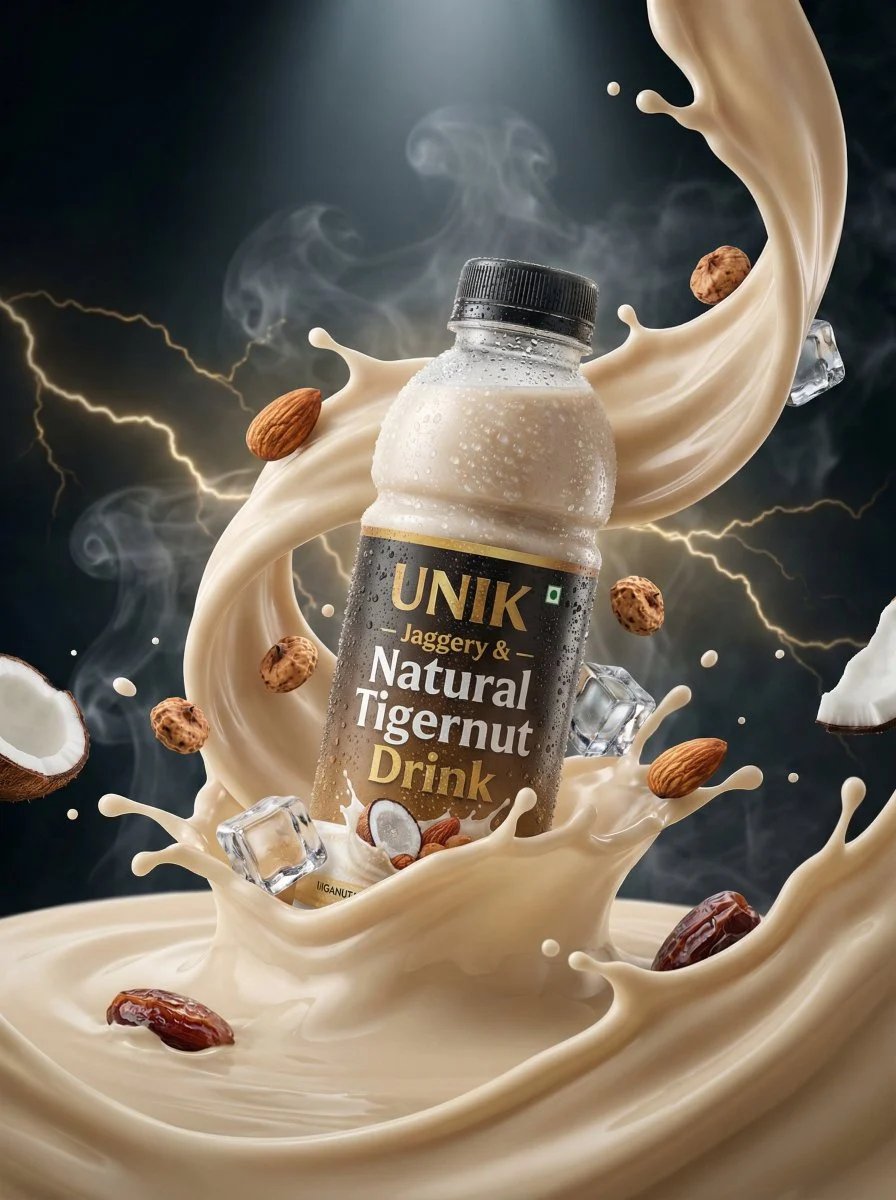 prompt seen Premium AI Prompt: Ultra-realistic Lifestyle Beverage Advertisement Featuring ai photo 4