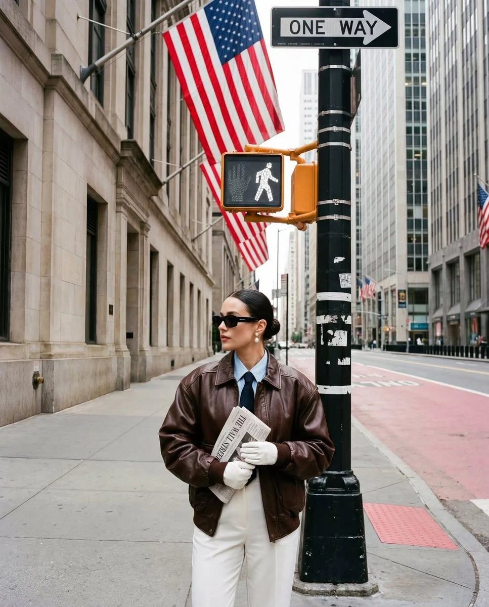 prompt seen Premium AI Prompt: Ultra-realistic Street Fashion Editorial Photograph ai photo 2