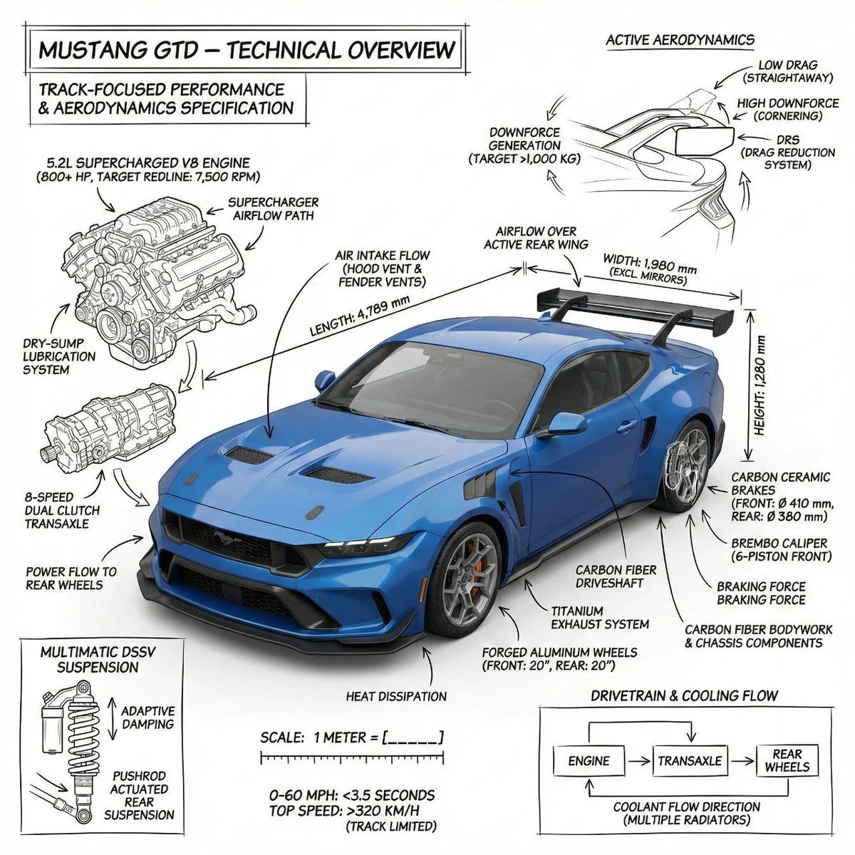 prompt seen Premium AI Prompt: Create An Infographic Image Of Mustang gemini ai photo