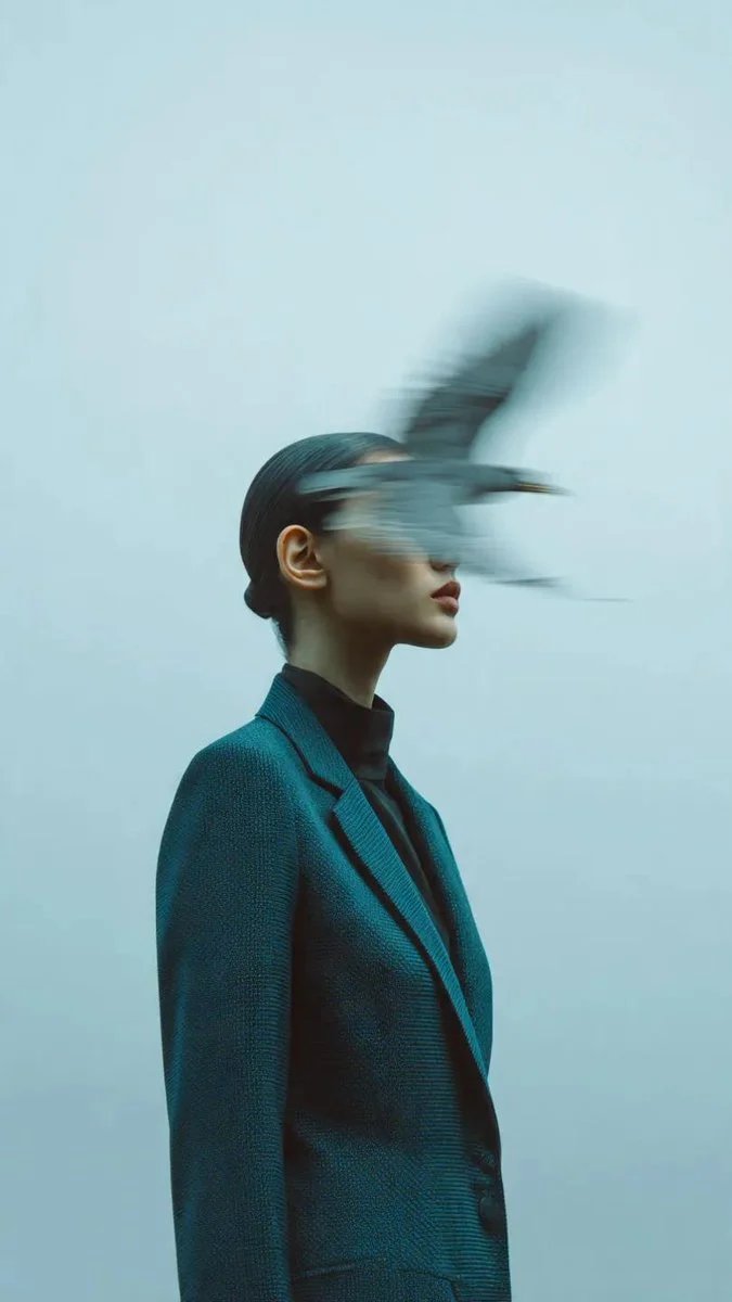 prompt seen Premium AI Prompt: Editorial Photography Woman Wearing ai photo 3