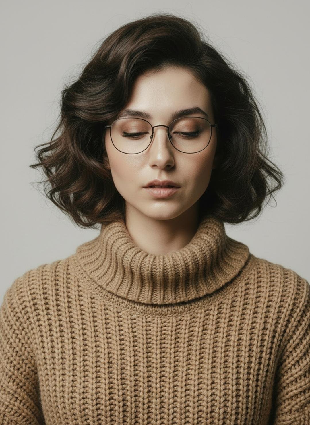 prompt seen Premium AI Prompt: Young Woman Timeless Autumn Fashion ai photo 4