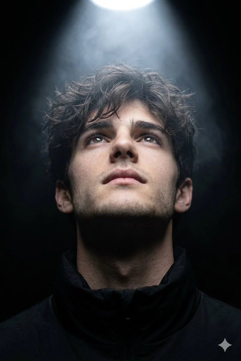 prompt seen Premium AI Prompt: A Hyper-realistic Cinematic Close-up Portrait (use gemini ai photo