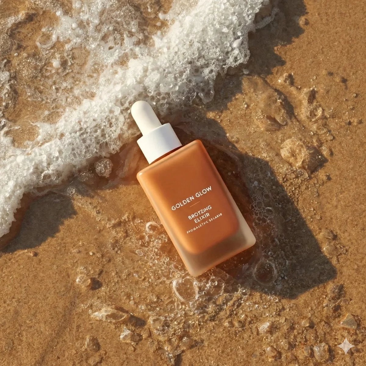 prompt seen Premium AI Prompt: Ultra-realistic Summer Skincare Product Photography ai photo 4