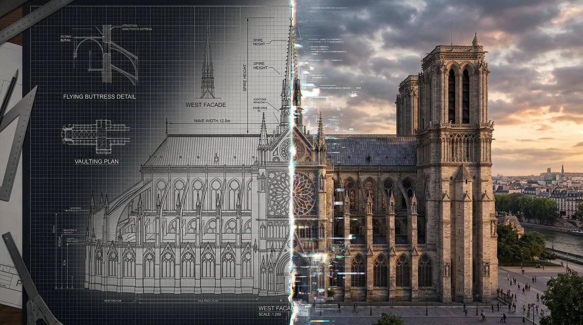 prompt seen Premium AI Prompt: A Subject Split Vertically Down ai photo 4