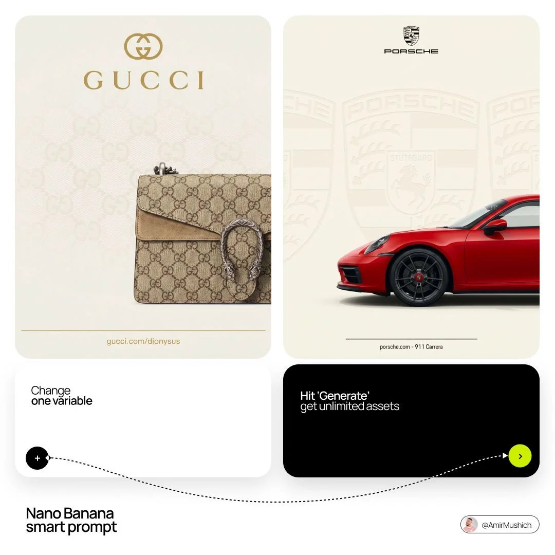 prompt seen Premium AI Prompt: Brand Name + Product Act As gemini ai photo