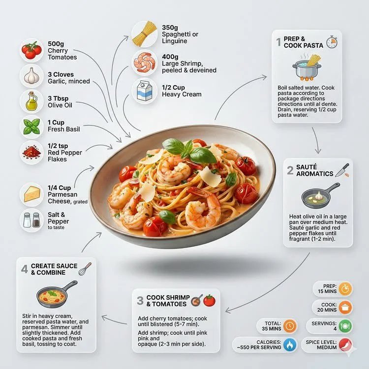 prompt seen Premium AI Prompt: Ultra-clean Modern Recipe Infographic. Showcase Food ai photo 4