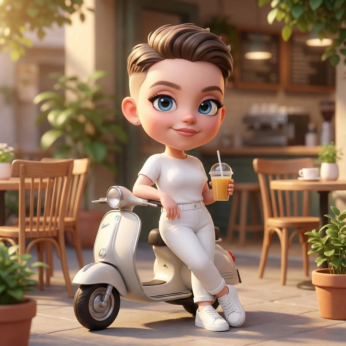 prompt seen Premium AI Prompt: A Cute 3d Chibi- Character gemini ai photo