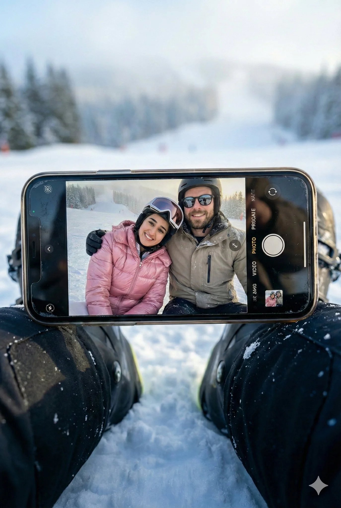 prompt seen Premium AI Prompt: Create A Hyper-realistic Winter Scene ai photo 2