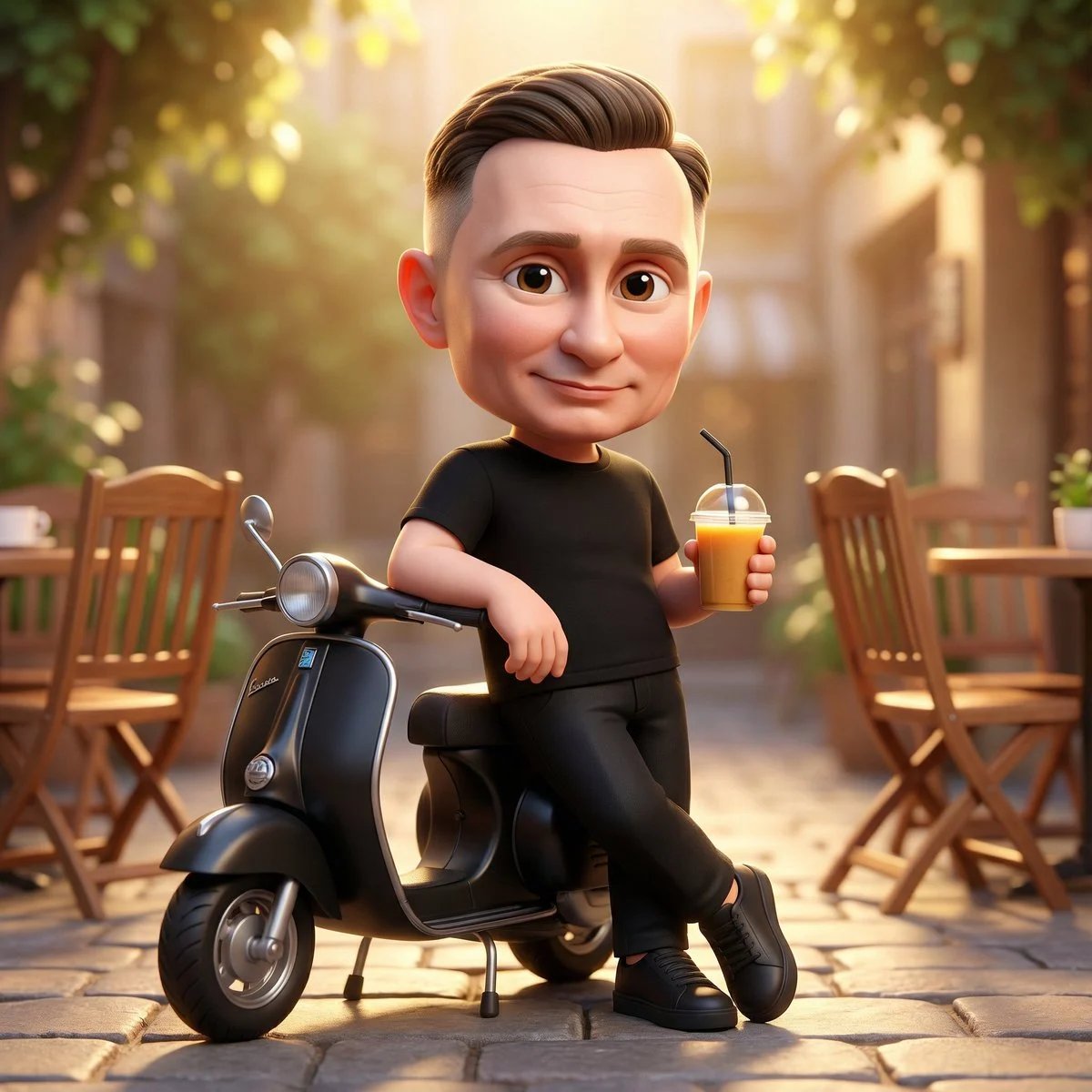 prompt seen Premium AI Prompt: A Cute 3d Chibi- Character ai photo 2