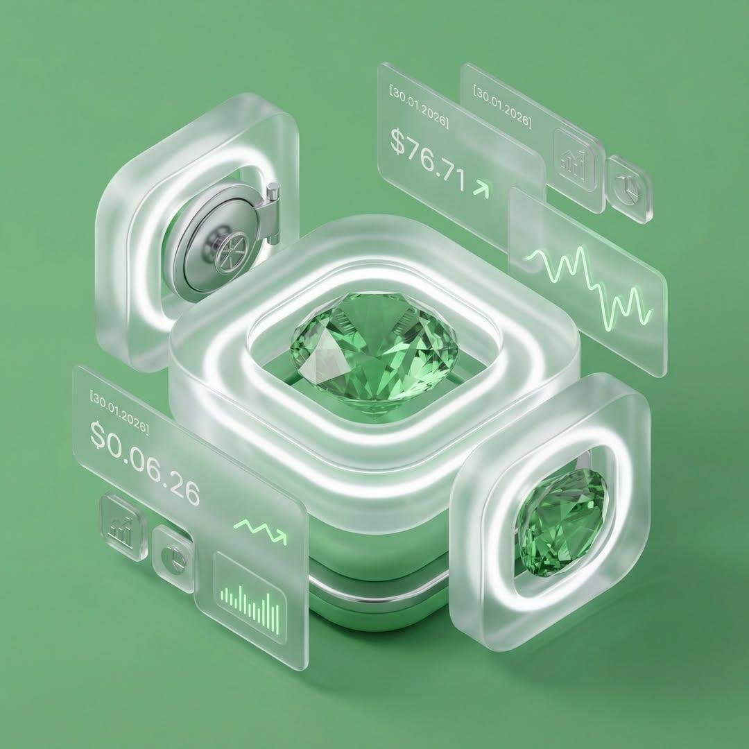 prompt seen Premium AI Prompt: Refined 3d Isometric Composition (45° Angle) ai photo 3