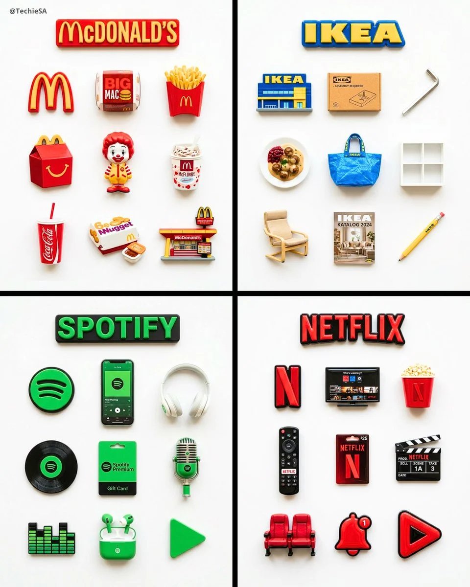 prompt seen Premium AI Prompt: A Flat-lay Collection Of Exactly 9 gemini ai photo