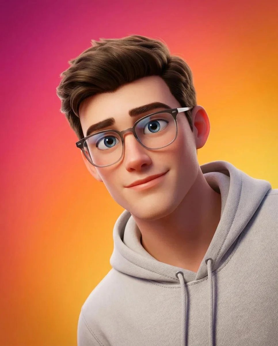prompt seen Premium AI Prompt: A Stylized Pixar- 3d Portrait ai photo 2