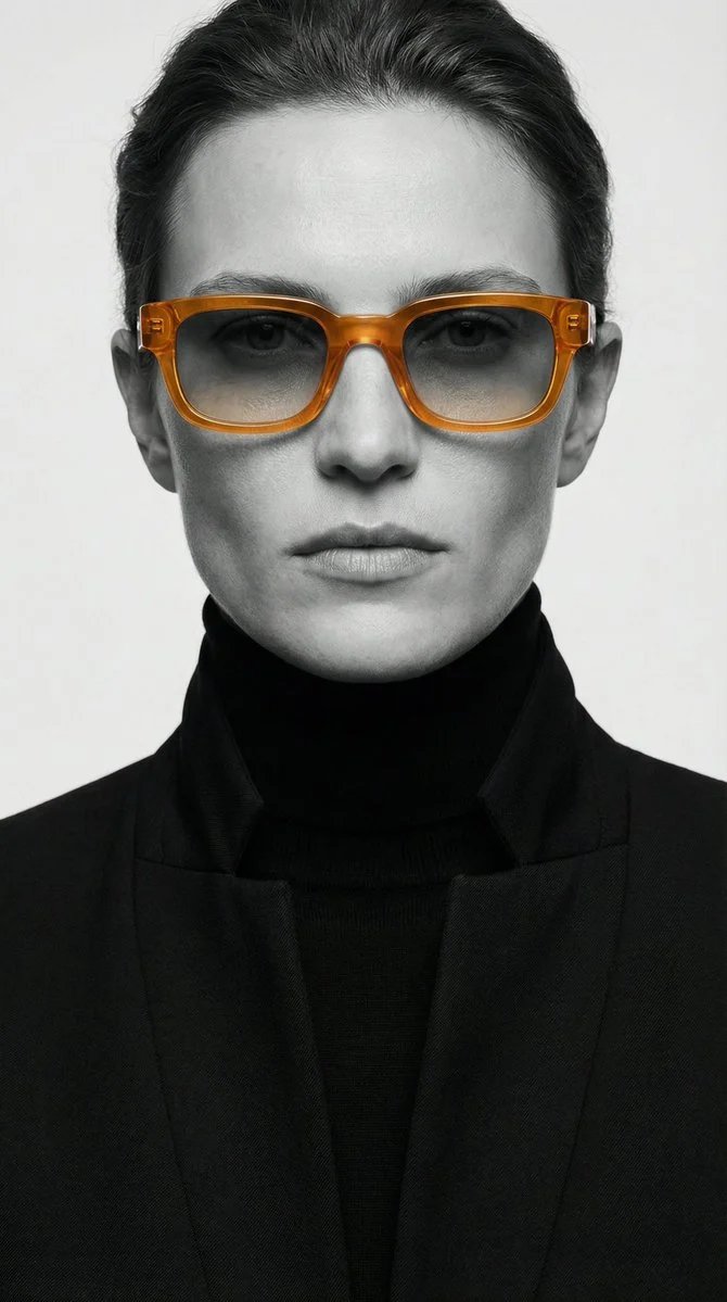 prompt seen Premium AI Prompt: A Studio- Close-up Editorial Portrait ai photo 2