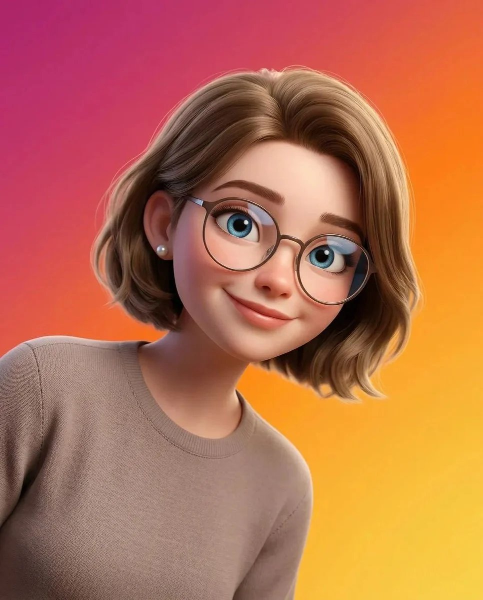 prompt seen Premium AI Prompt: A Stylized Pixar- 3d Portrait gemini ai photo