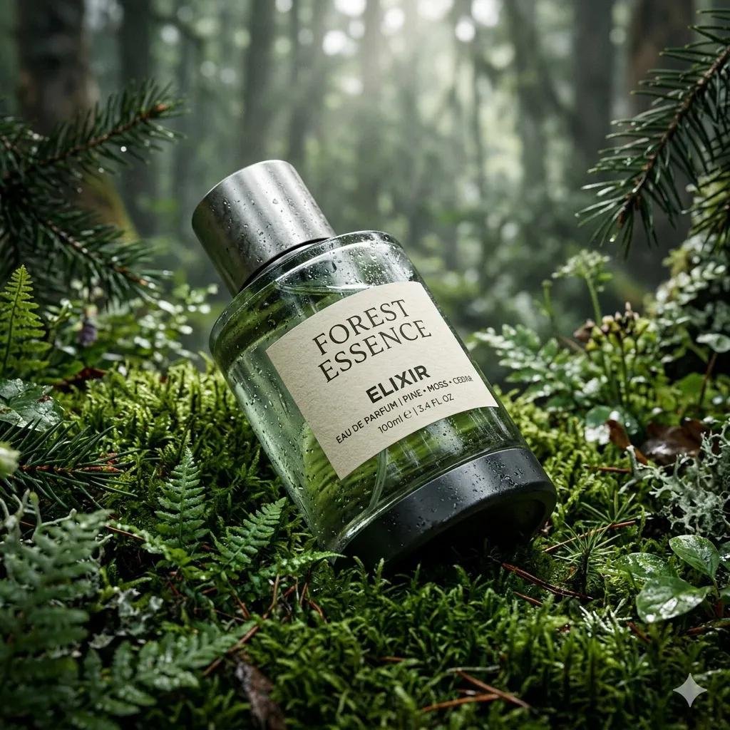 prompt seen Premium AI Prompt: Ultra-realistic Premium Fragrance Product Shot gemini ai photo
