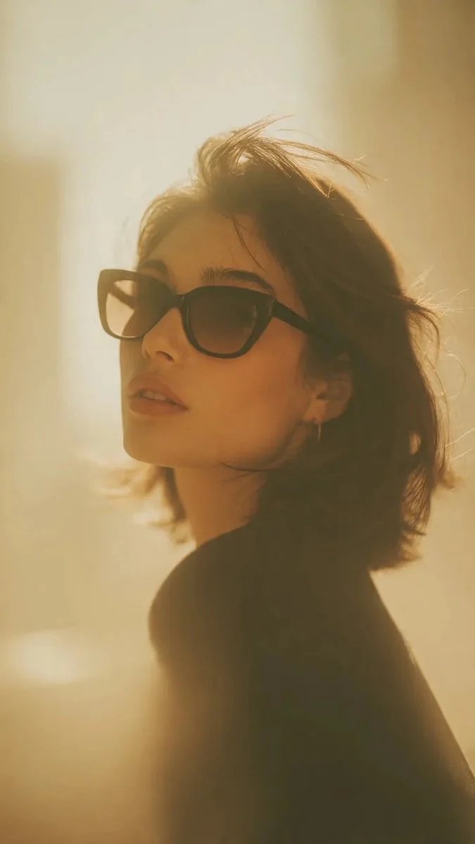 prompt seen Premium AI Prompt: Ultra-realistic Cinematic Fashion Portrait ai photo 2