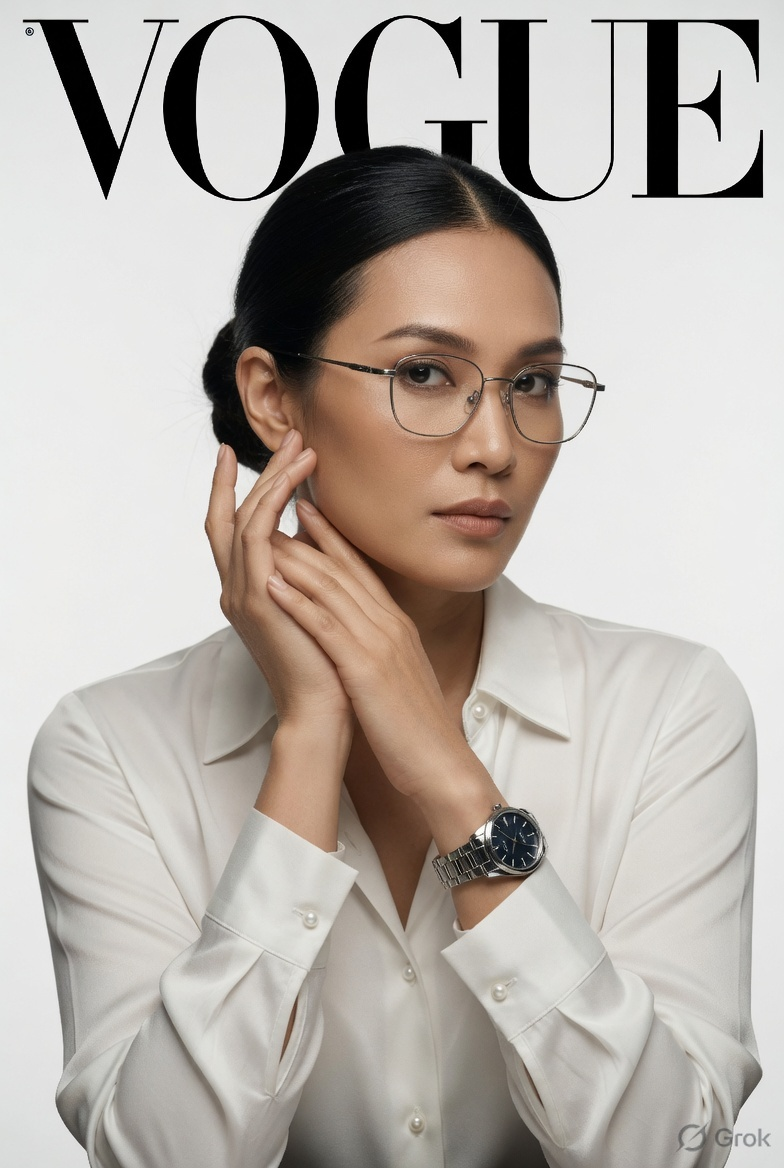 prompt seen Minimalist VOGUE Fashion Editorial ai photo