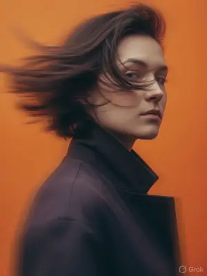 prompt seen Mysterious Motion Blur Side Profile gemini ai photo