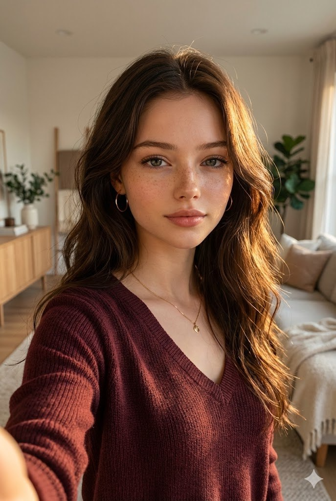 Natural Light Selfie Portrait