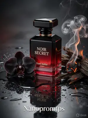 Noir Secret Agarwood Smoke Reflection