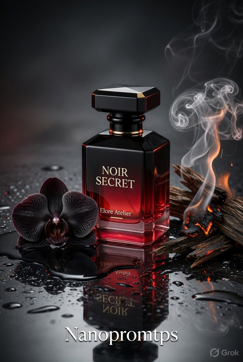 Noir Secret Agarwood Smoke Reflection