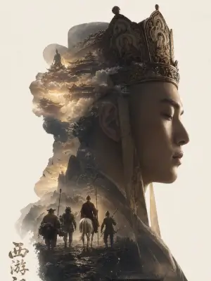 prompt seen Premium AI Prompt: A Collectible Epic Narrative Poster ai photo 2