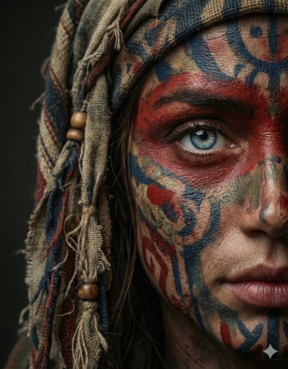 prompt seen Premium AI Prompt: A Dramatic Ultra-realistic Portrait ai photo 2