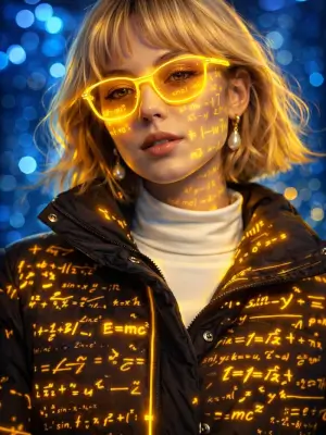 prompt seen Premium AI Prompt: A Futuristic Cyber-aesthetic Portrait gemini ai photo