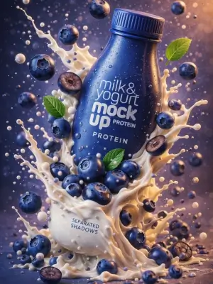 prompt seen Premium AI Prompt: Beverage Can Hyper-realistic Ai-edited Commercial ai photo 4
