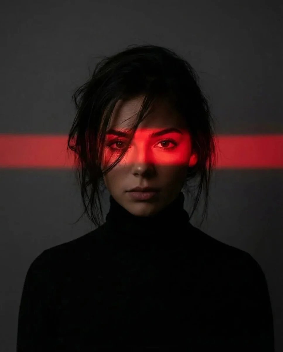prompt seen Premium AI Prompt: Cinematic Studio Portrait Of A Young ai photo 2