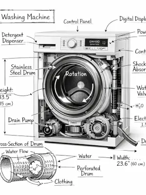 prompt seen Premium AI Prompt: Create An Infographic Image Of Washing ai photo 3